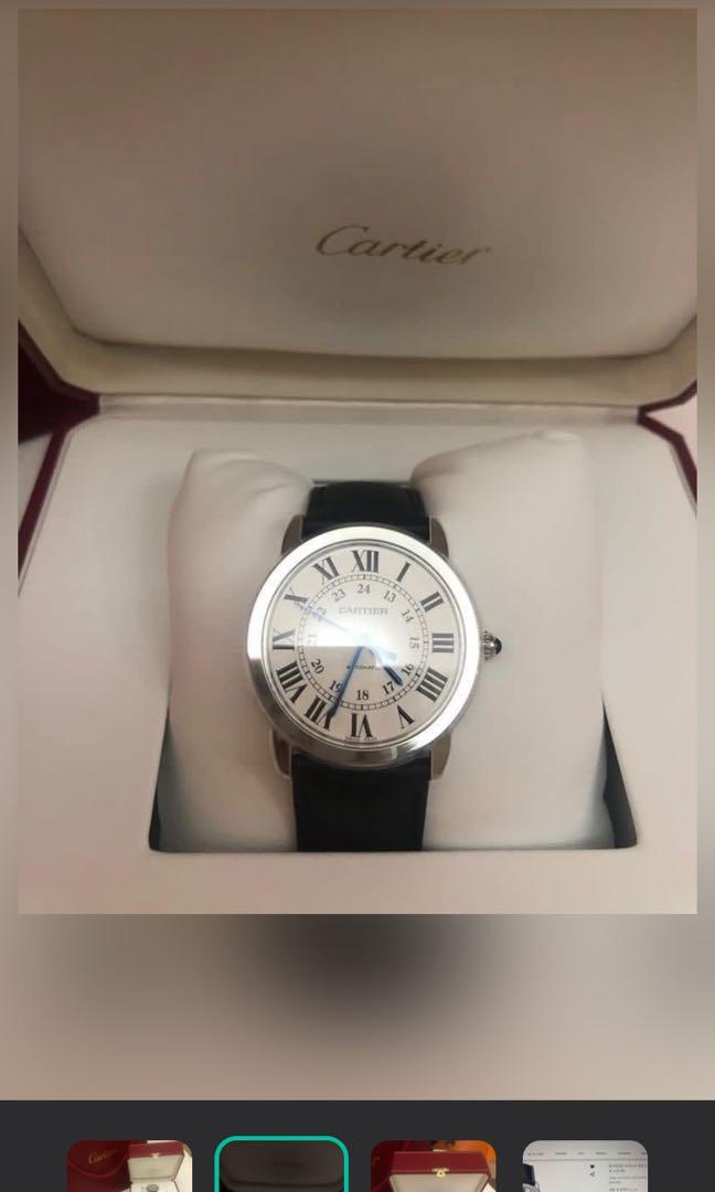 Cartier ronde solo 36mm sale