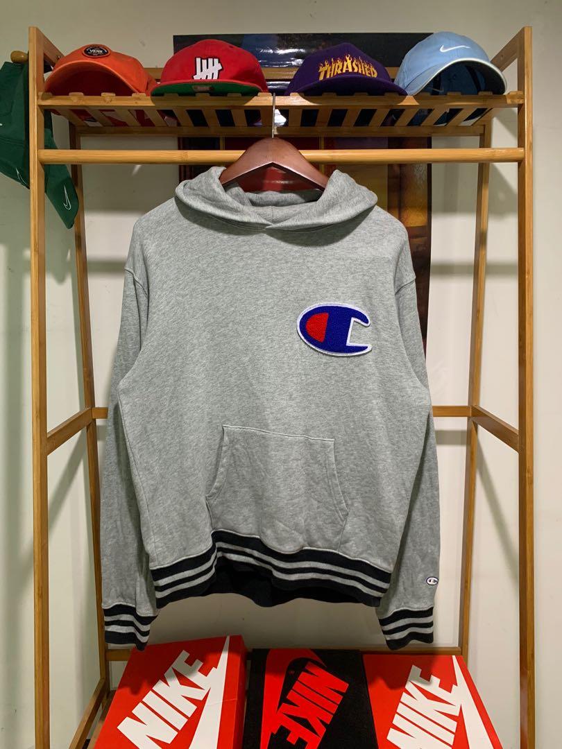 Champion sweater big logo nike discount
