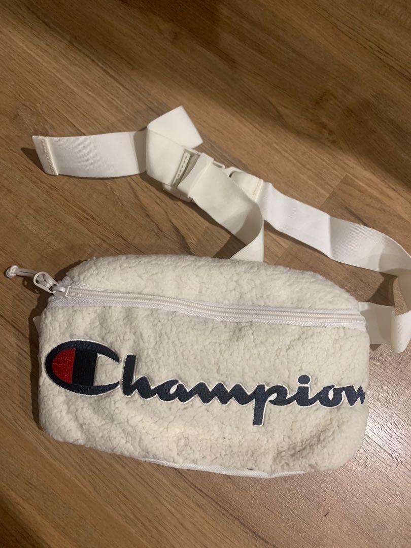 Champion white top fanny pack