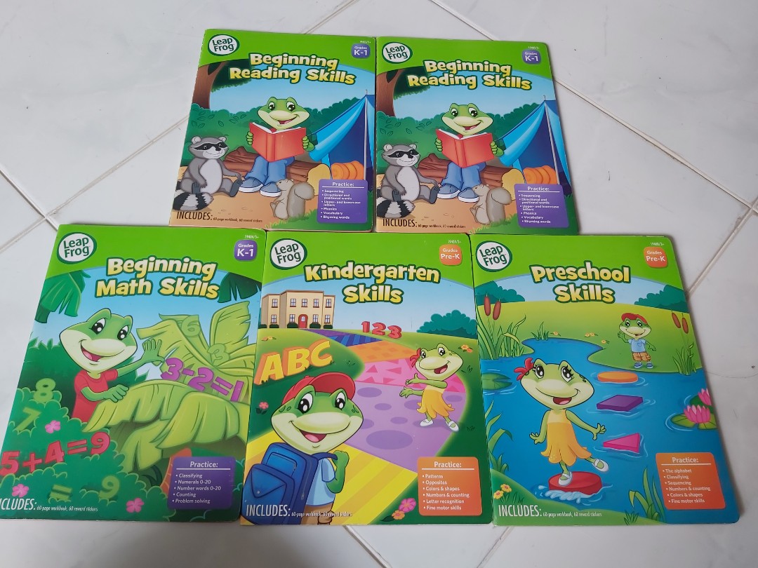 Children Early Learning Kindergarten Preschool Leapfrog Maths Reading