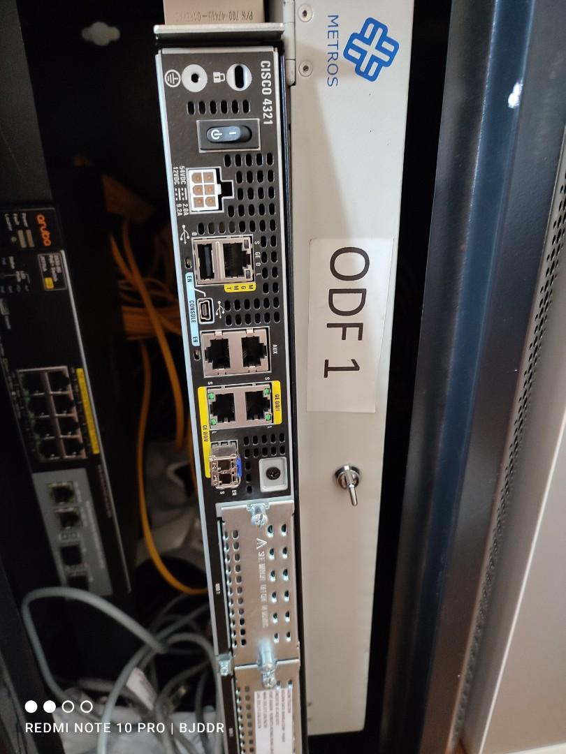 Cisco 4321 Aruba Manage Switch, Computers & Tech, Office & Business ...