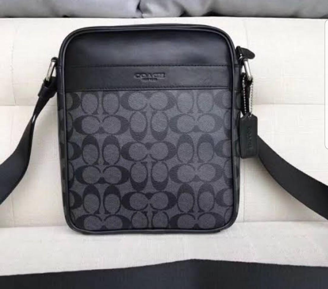 COACH flight bag (authentic) (Category: Sling Bags) located in Manila. Submitted by markrianne (Listing ID 1098943469, Image 3). Description: COACH flight bag (authentic) 100% authentic US bought Comes with PaperBag / Dustbag / CareCard Meet up: Calumpang Binangonan or Midtown Cainta.