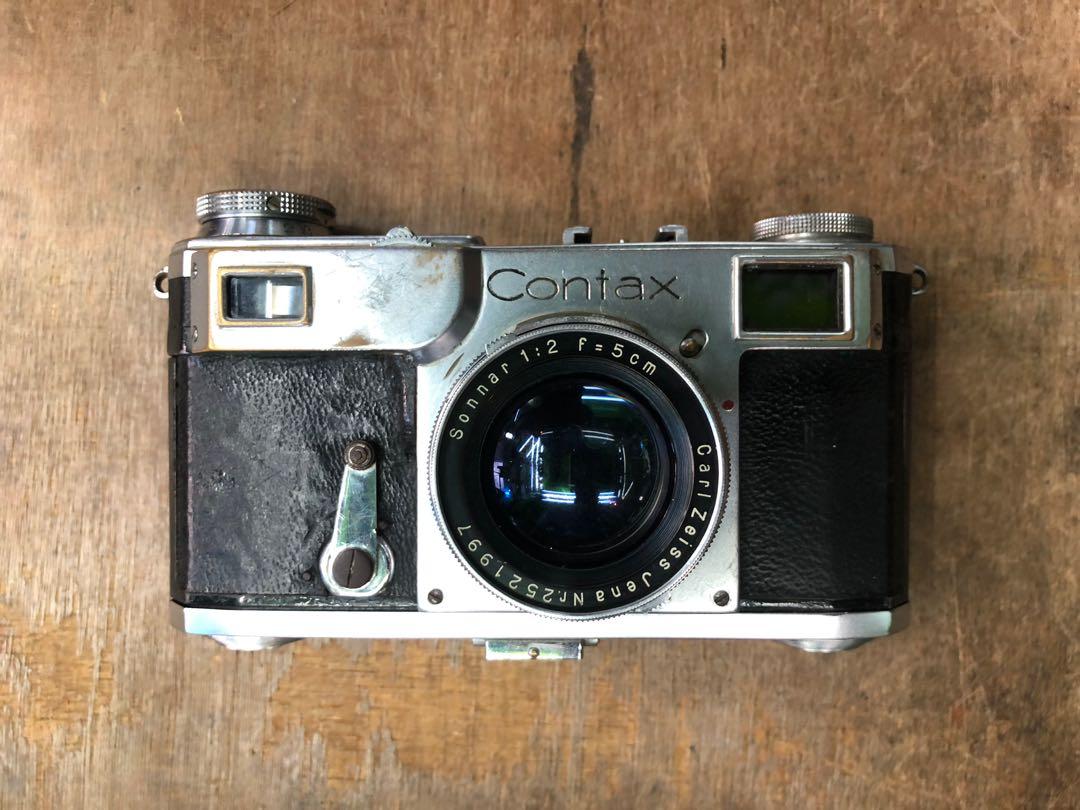 Contax iia 連Carl Zeiss Jena Sonnar 5cm f2, 攝影器材, 鏡頭及裝備