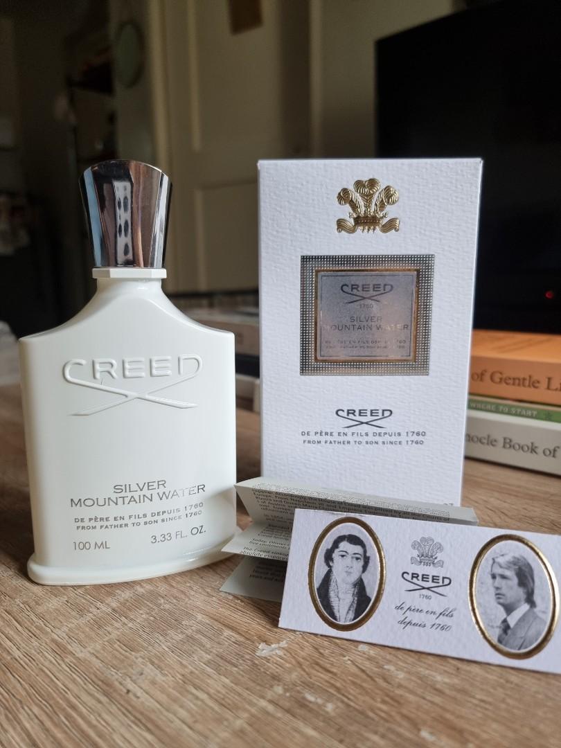 Creed Silver Mountain Water 100ml Edp Beauty Personal Care Fragrance Deodorants On Carousell