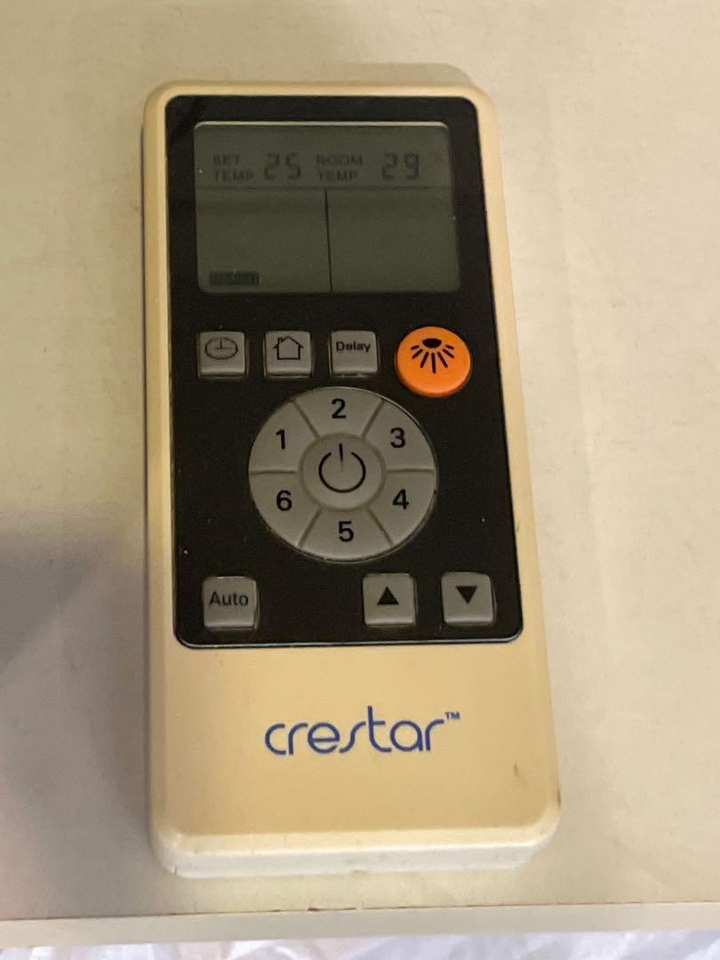 Crestar ceiling fan with remote and light, Furniture & Home Living