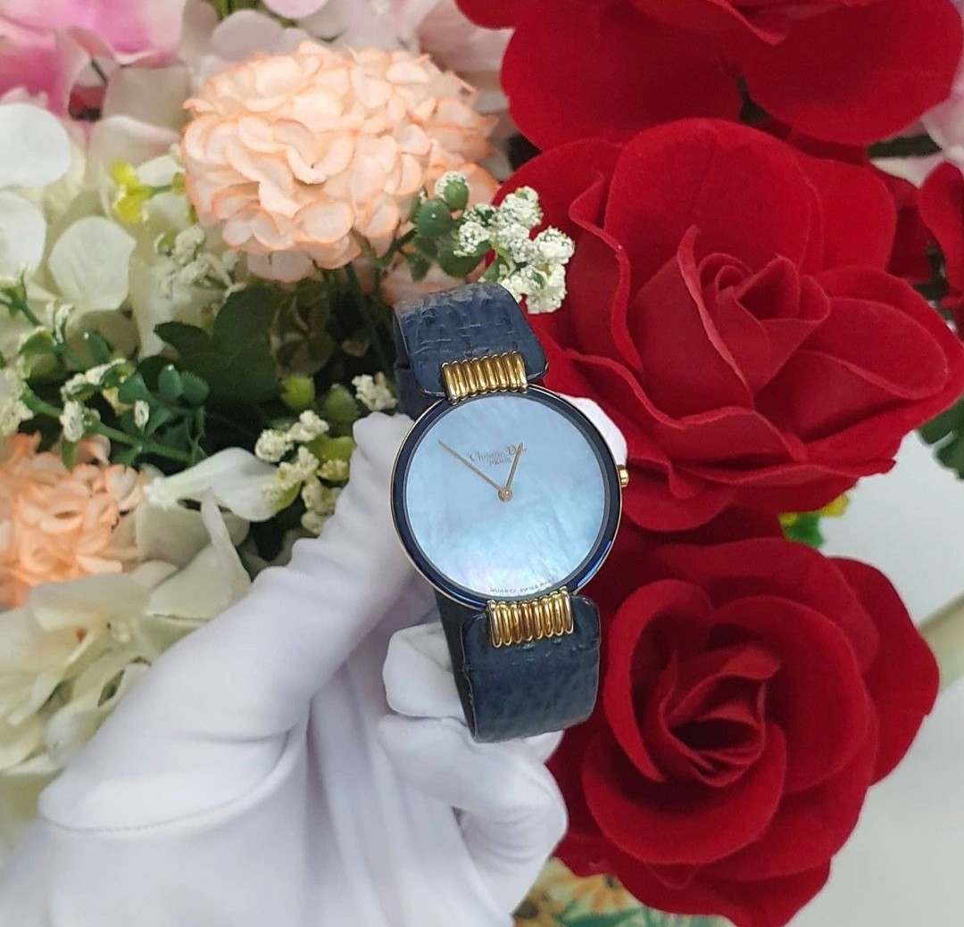 Dior mother of pearl watch new arrivals