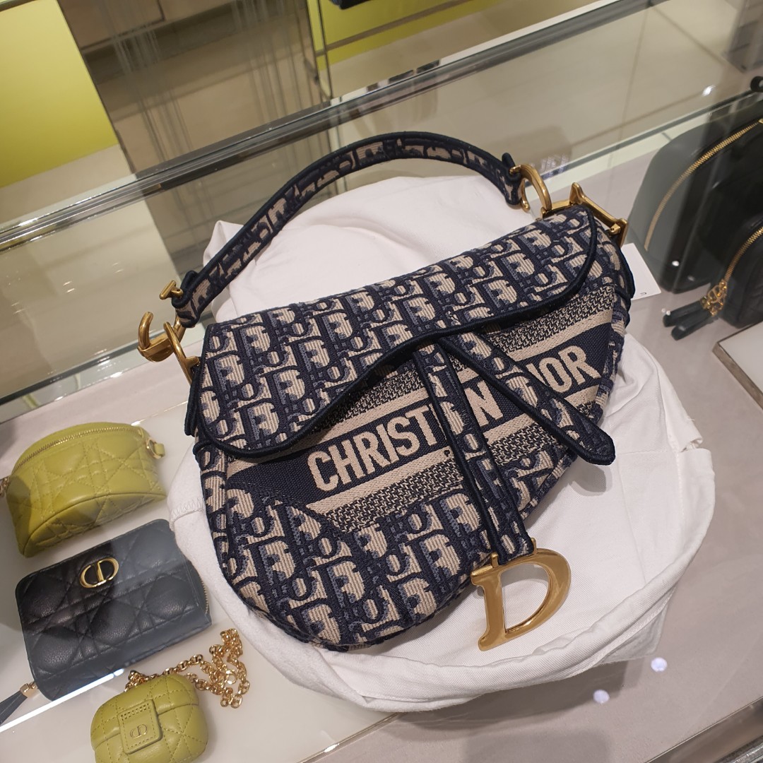 Christian dior outlet bag saddle