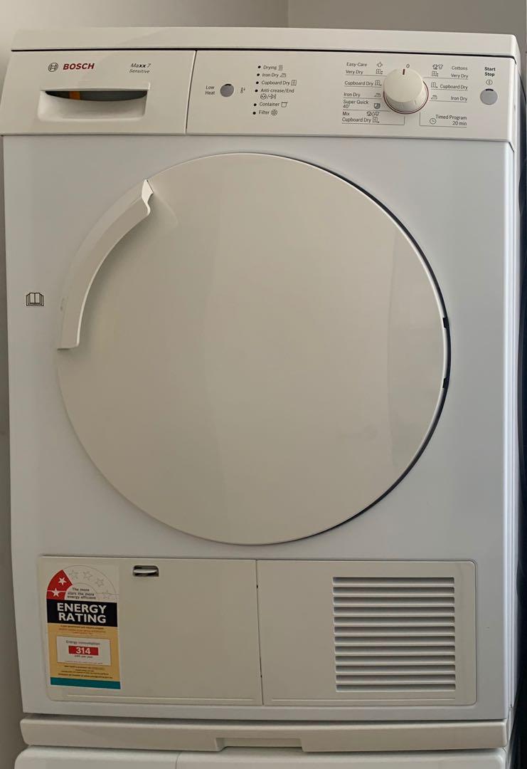Dryer Cheap Sale Second Hand Bosch 7kg Condenser Dryer (WTE84101AU