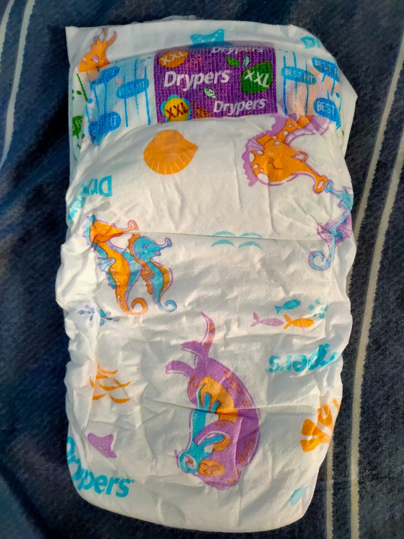 Drypers tape XXL ( Loose Pieces ), Babies & Kids, Bathing & Changing