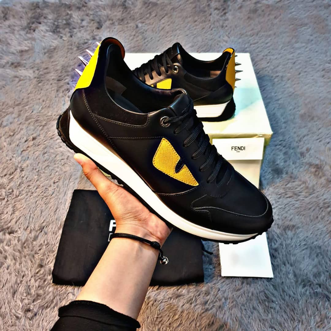 Fendi top monster sneaker