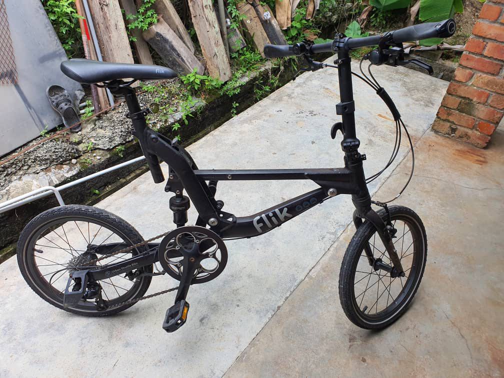 Flik folding on sale bike