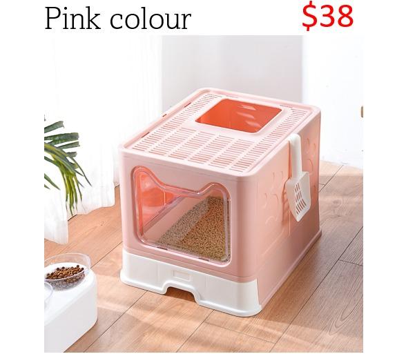 Foldable cat new arrivals litter box