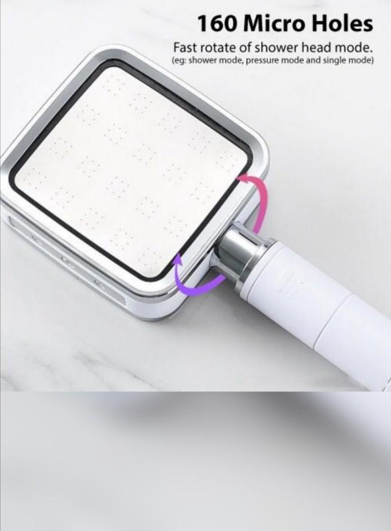[Free Delivery] Multi Pressure Korean Shower Head, Furniture & Home