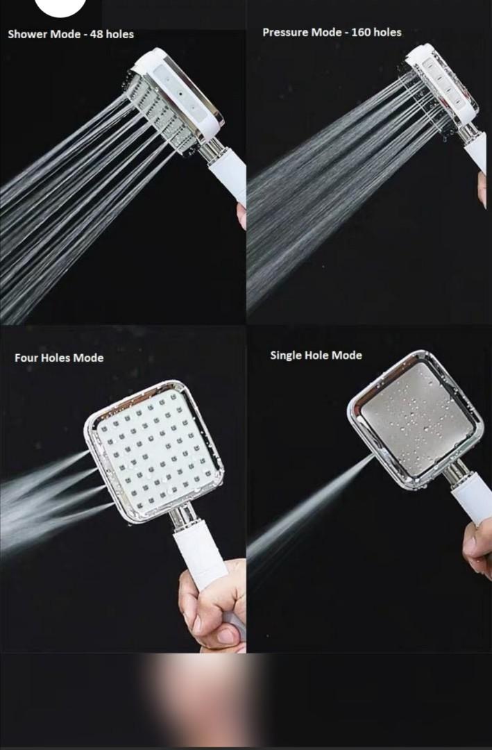 [Free Delivery] Multi Pressure Korean Shower Head, Furniture & Home