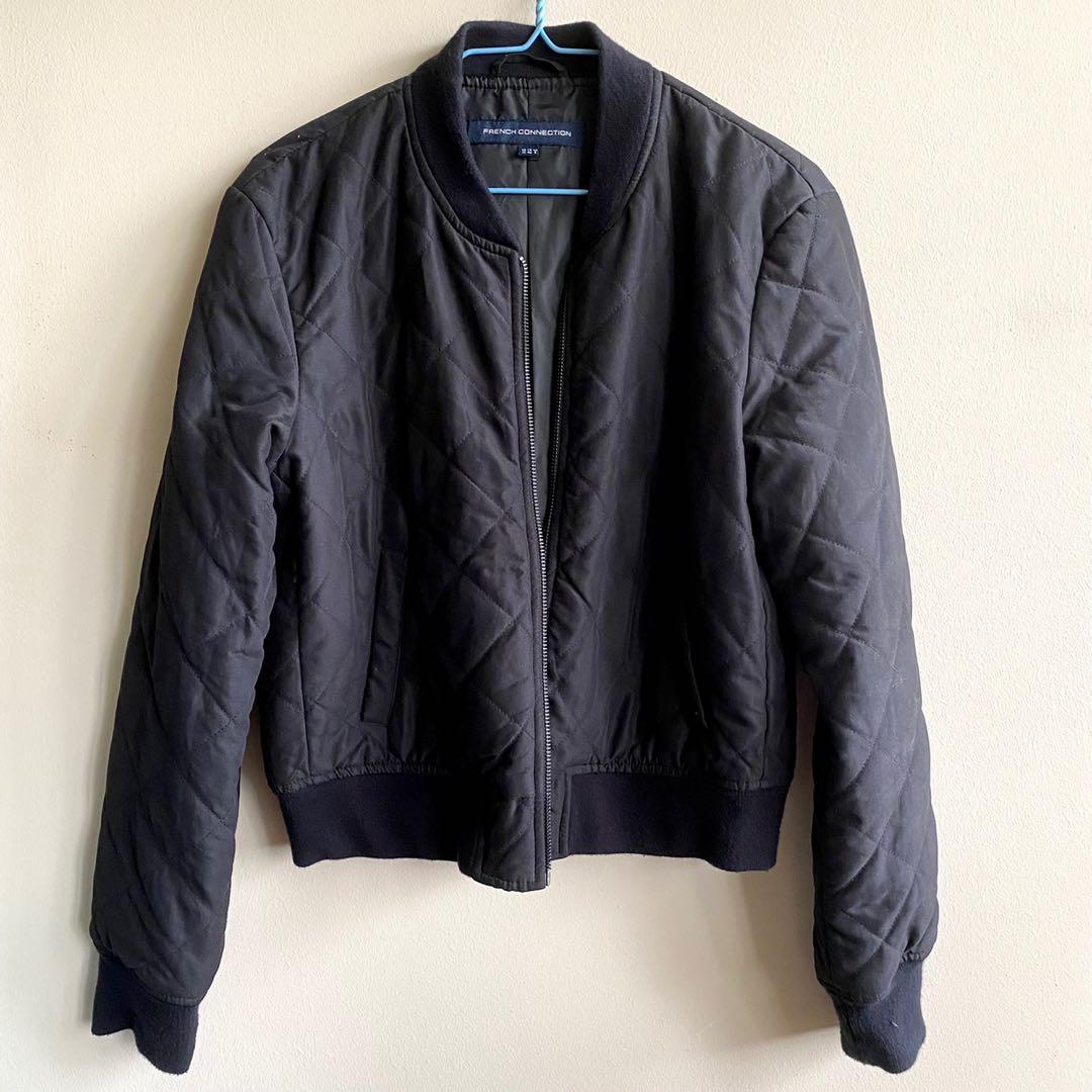 French connection bomber outlet jacket womens