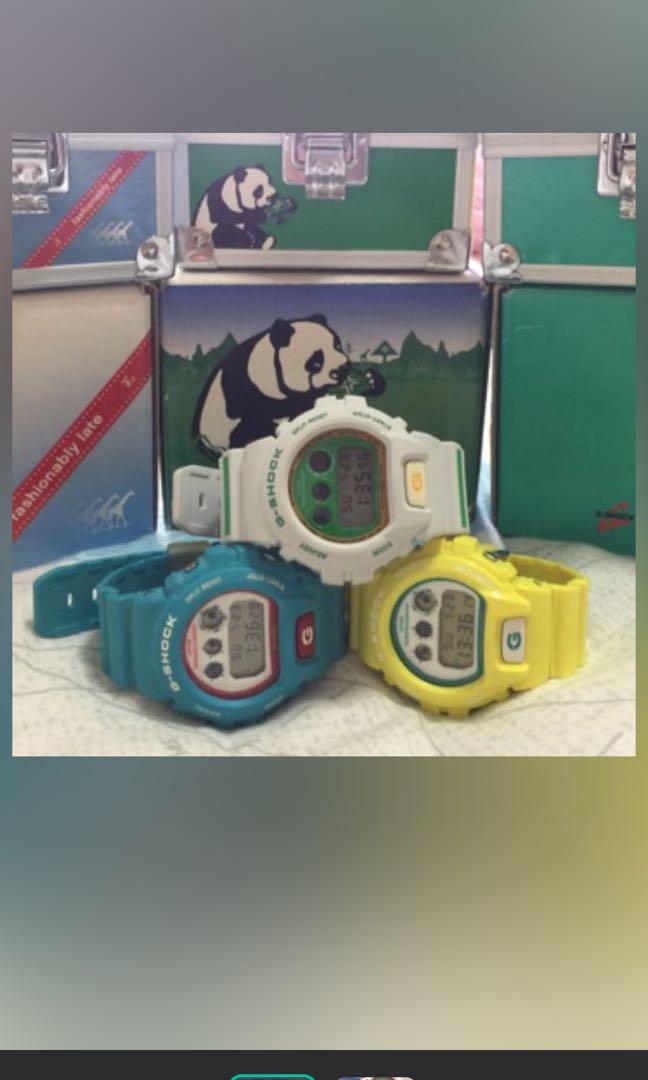 ☆★即決有★☆世界限定500個 ！LRG G-SHOCK パンダ Panda DW-6900FSLRG-8CR カシオ腕時計 Gショック DW-6900 ★動作確認済★☆美品★☆