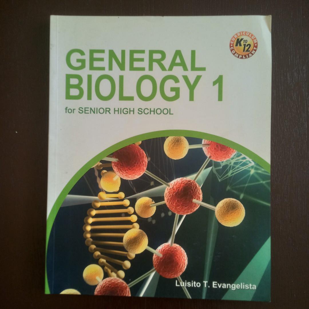 GENERAL BIOLOGY 1 for Senior High School, Hobbies & Toys, Books ...