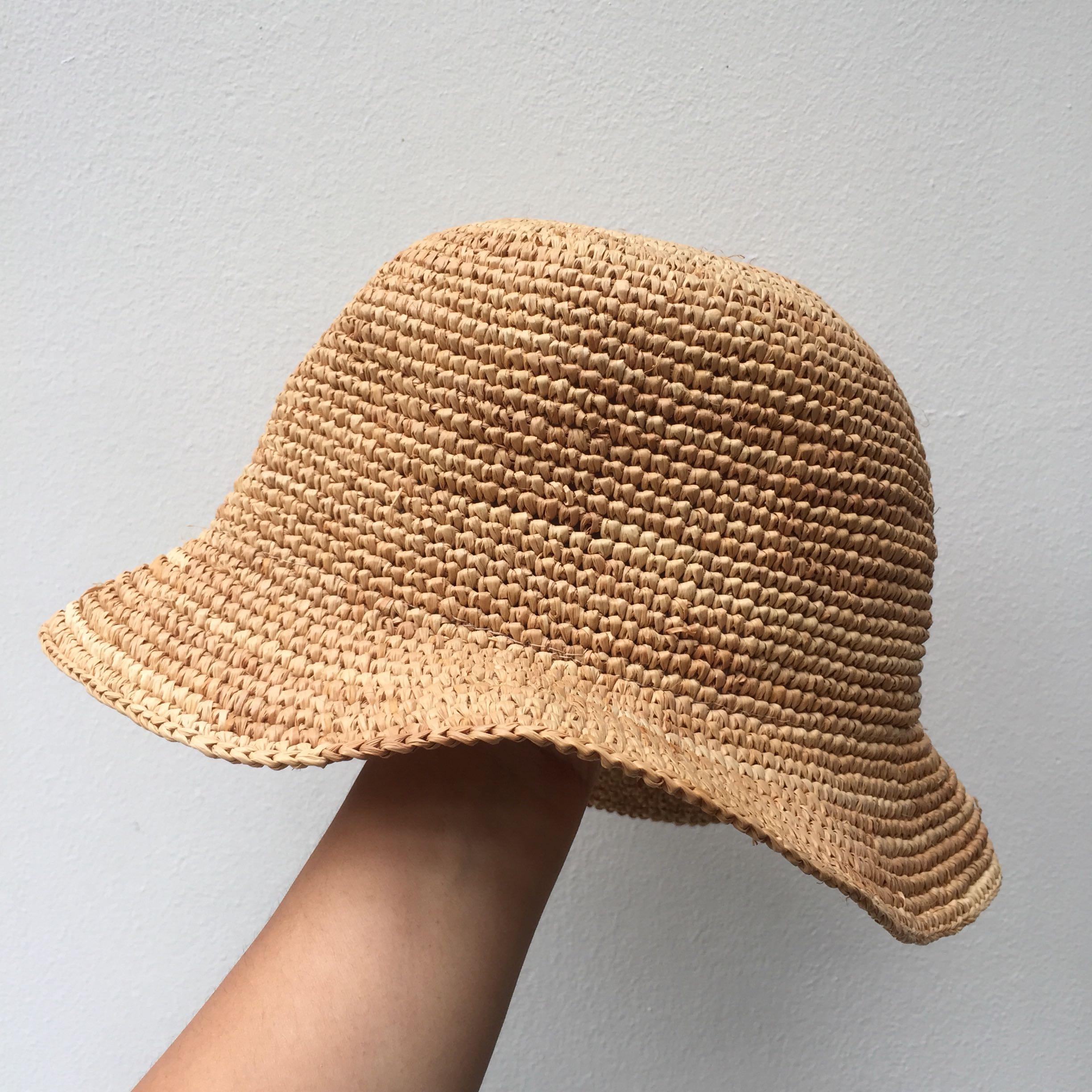 Gucci Straw Bucket Hat