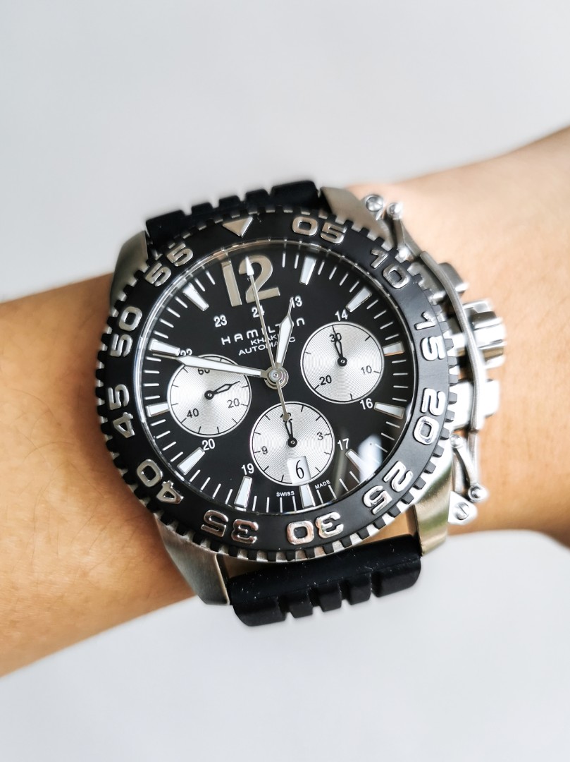Hamilton khaki action best sale automatic