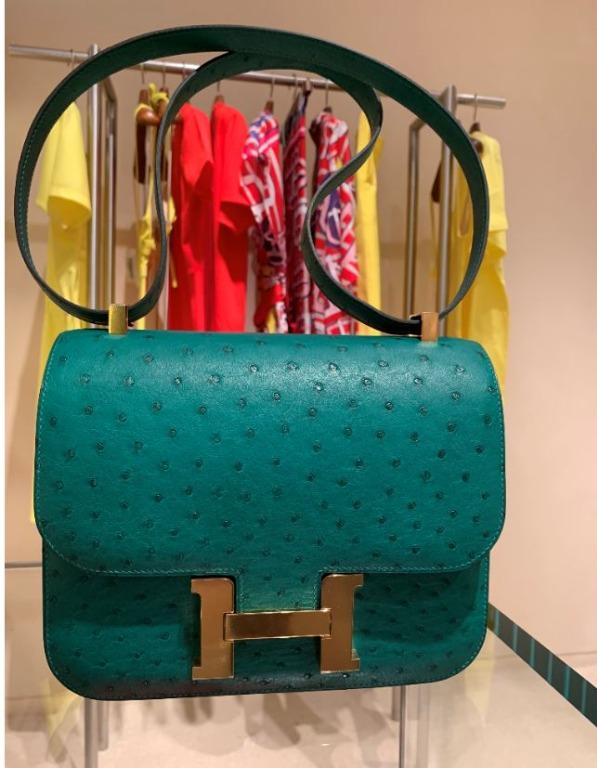 Hermes Ostrich Constance — The Posh Pop-Up