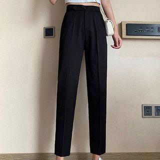 High Waisted Pants in Black