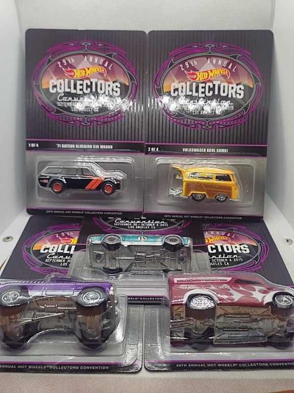 Hot Wheels 29th Annual Collectors Convention set 2015 - All 