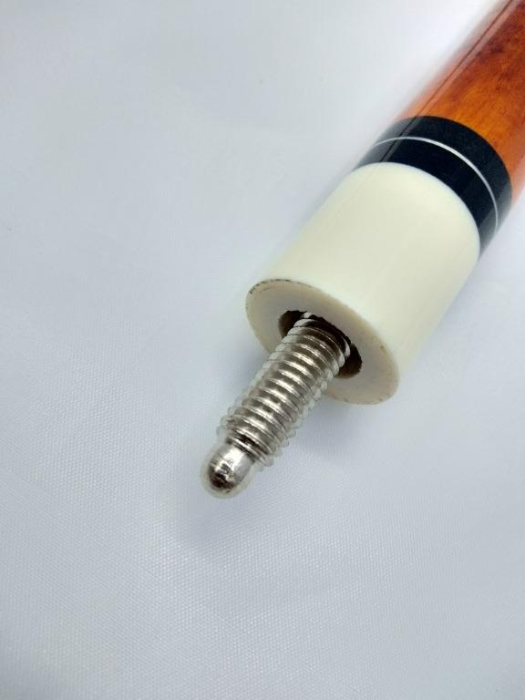 Hustler (Maroon) Billiard Cue Stick (Category: Billiards and Bowling) located in San Pablo. Submitted by reyesbilliardsandaccessories_ (Listing ID 1098878869, Image 2). Description: HUSTLER CUE STICK / TAKO NG BILAYARAN *BUFFALO TIP *PHENOLIC FERRULE *CANADIAN MAPLE SHAFT *58 INCHES HEIGHT *18-19 oz *LEATHER HAND GRIP **Due to the light and screen setting difference, the item's color may be slightly different from the pictures.**.