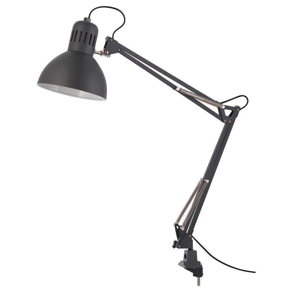 IKEA Desk lamp with IKEA LED bulb E27 宜家檯燈及LED燈膽, 傢俬＆家居, 燈飾及風扇, 燈飾 ...