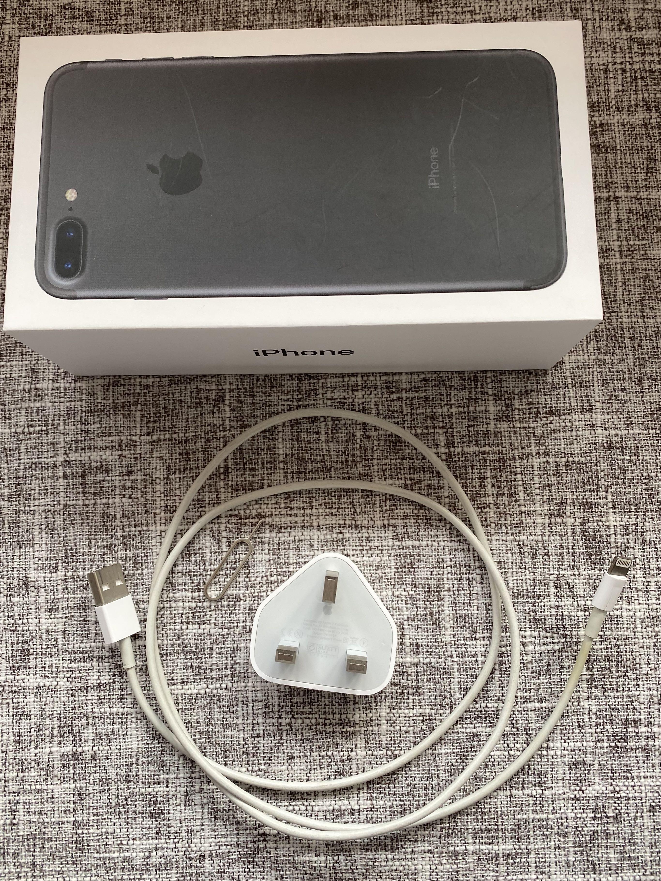 iPhone 7 Plus 128 GB Black (Box included), Mobile Phones & Gadgets