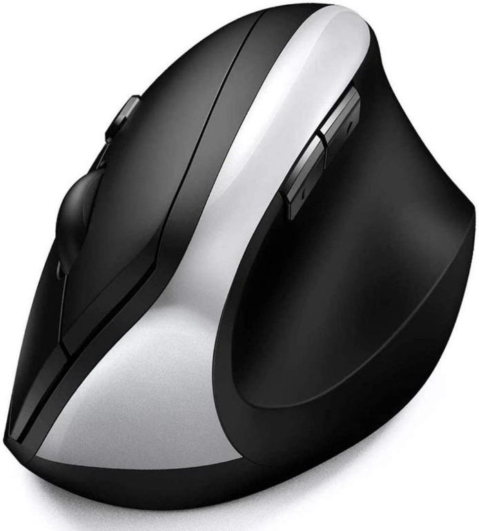 Jelly Comb Ergonomic Bluetooth Mouse, Vertical Mouse 2400DPI Multi