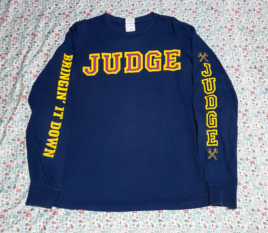 Judge band merch on sale