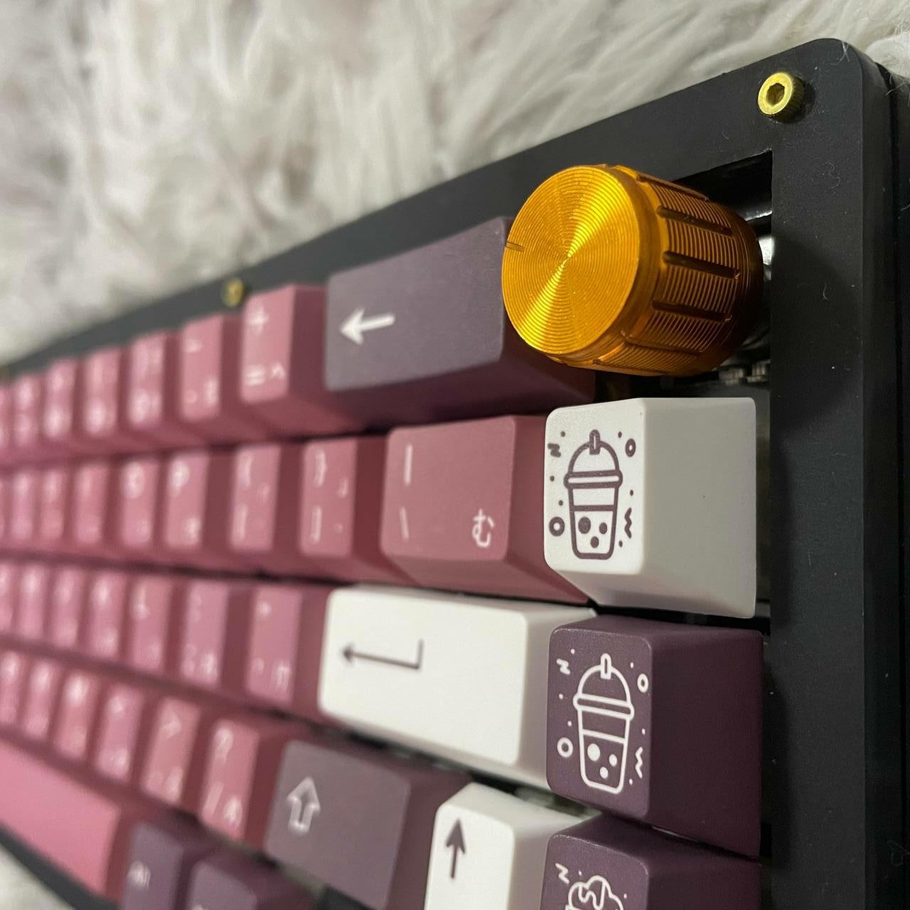 [Keyboard] Knob 65 Custom MW65 Hotswap Mechanical Keyboard w Underglow