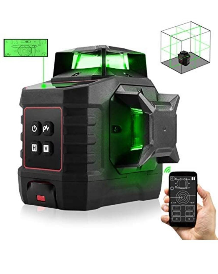 Laser Level with Bluetooth, ZOTO 40M SelfLeveling Laser Measure Device