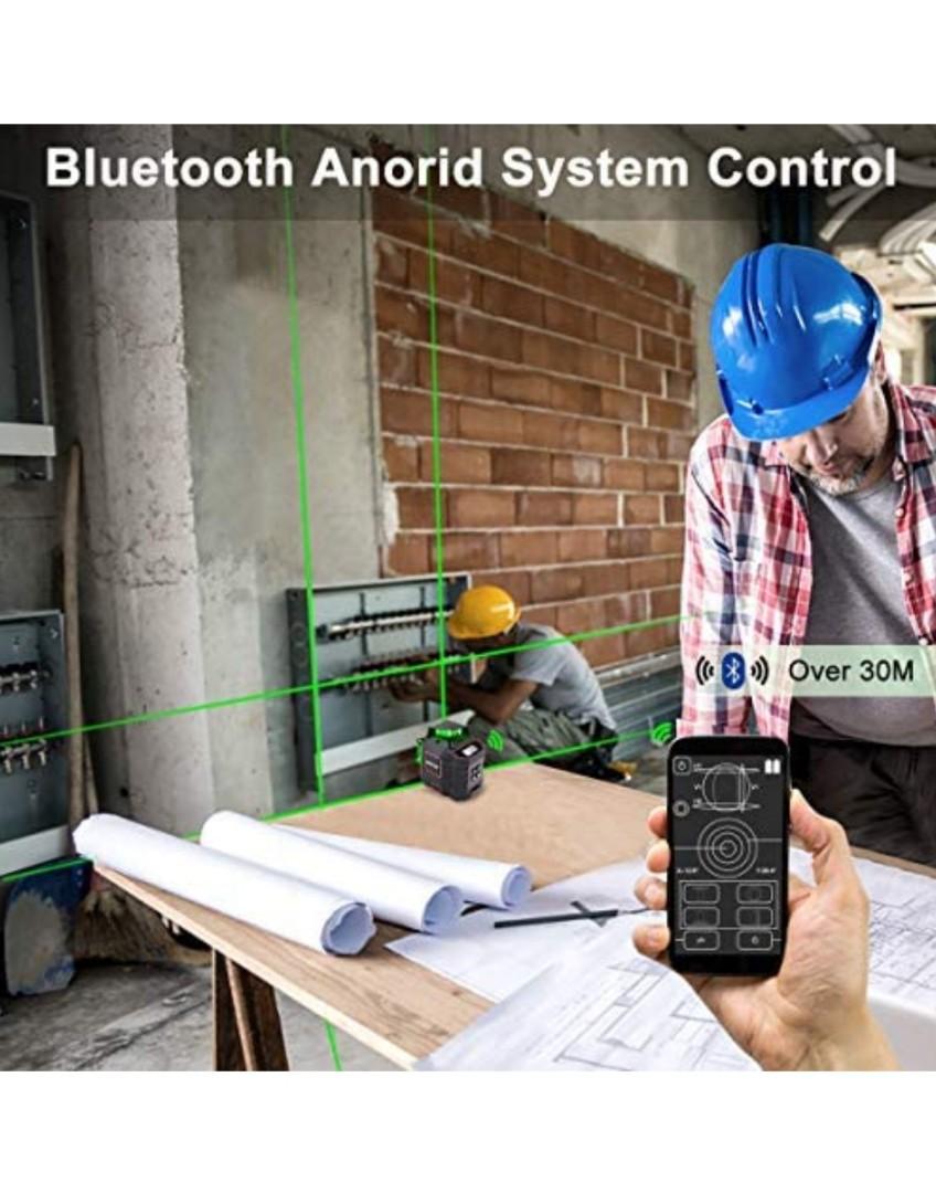 Laser Level with Bluetooth, ZOTO 40M SelfLeveling Laser Measure Device