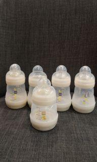 MAM milk bottles