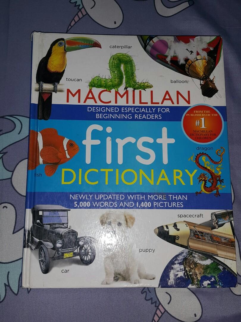 Magazines,　Macmillan　First　on　Children's　Dictionary,　Hobbies　Books　Toys,　Books　Carousell