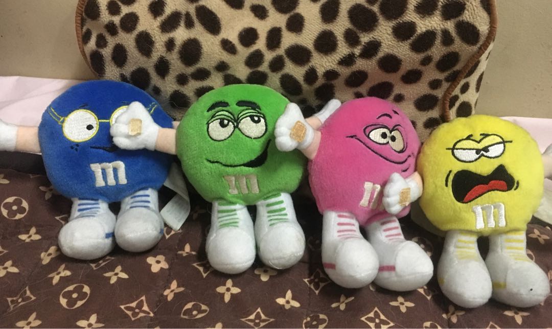 M M stuffed toys Set Hobbies Toys Toys Games on Carousell