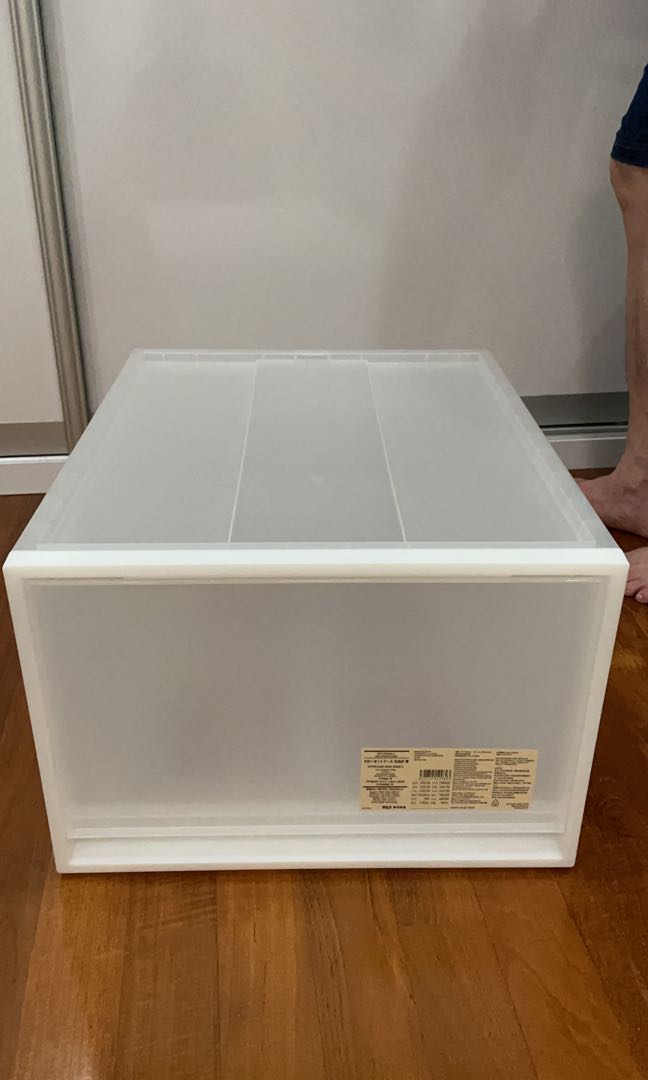 NEW Muji Storage Box, Furniture & Home Living, Home Improvement