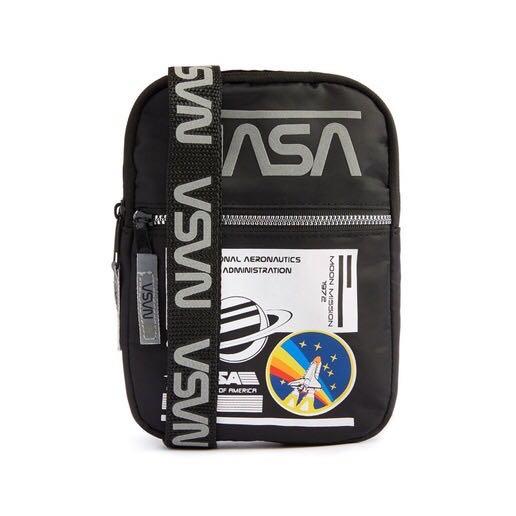 NASA black shoulder bag Women s Fashion Bags Wallets Shoulder