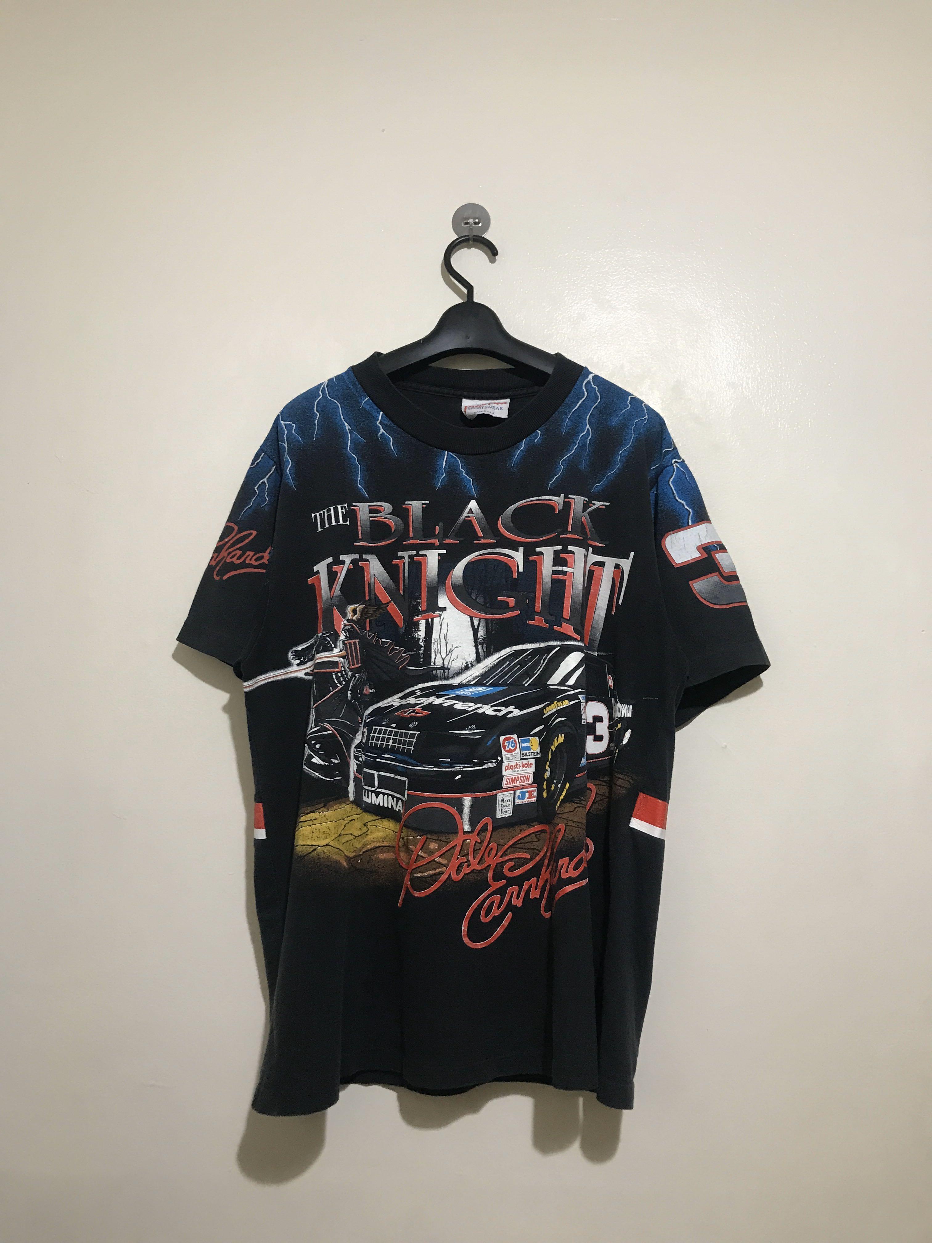 90s BLACK KNIGHT RACING NASCAR Tシャツ