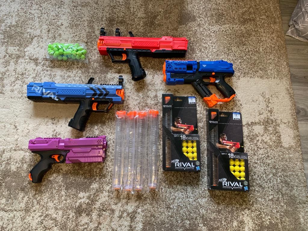 Nerf Rival Set Nerf Rival Bundle Set, Sports Equipment, Other Sports Equipment and ...