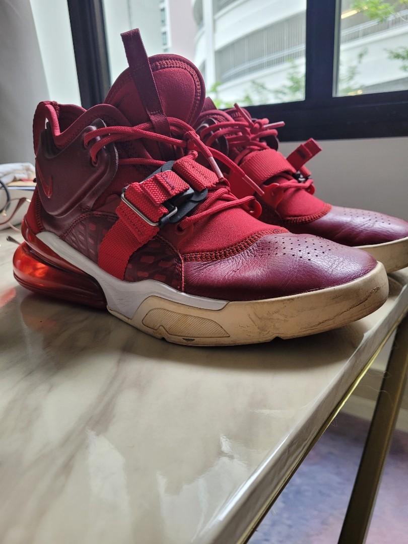 Nike 270 shop red mens