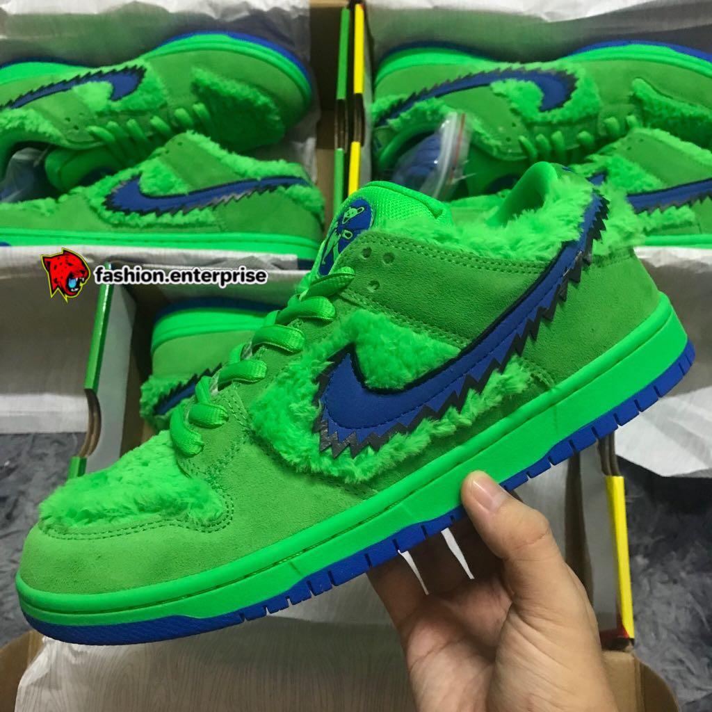 Nike SB Dunk Low Grateful Dead Bears Green