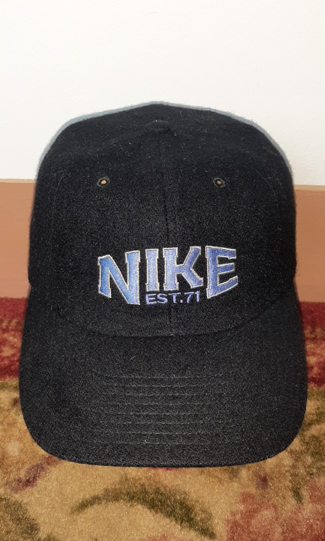 Nike Vintage Wool Cap, Men's Fashion 