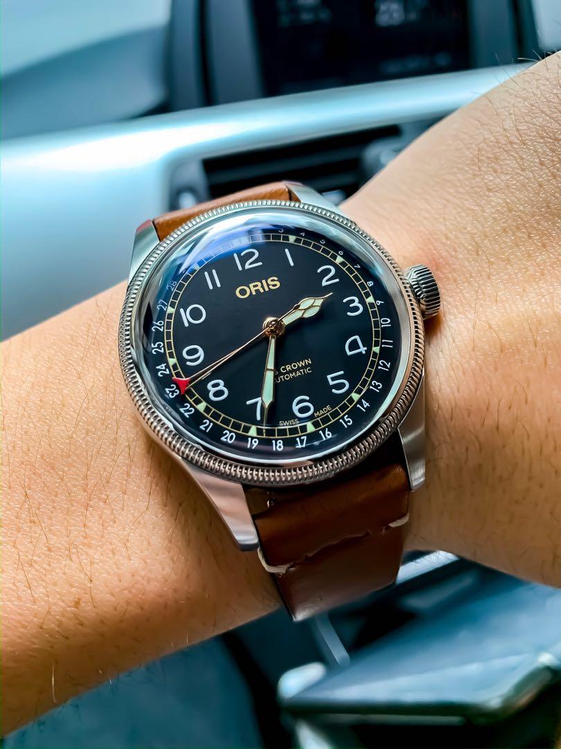 Oris big crown online pointer date movember