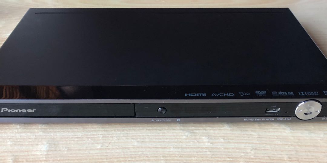 Pioneer Blu-Ray Player BDP-3140, TV & Home Appliances, TV