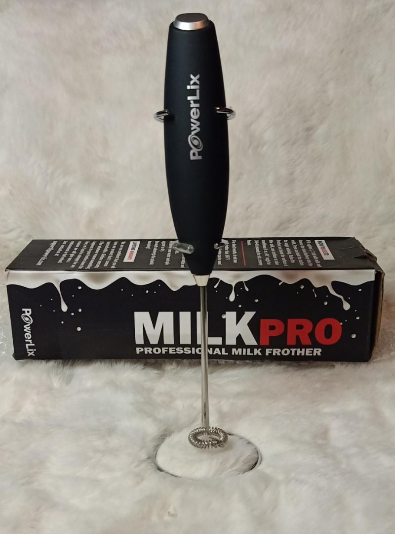 PowerLix Milk Frother Handheld Battery Operated Electric Foam
