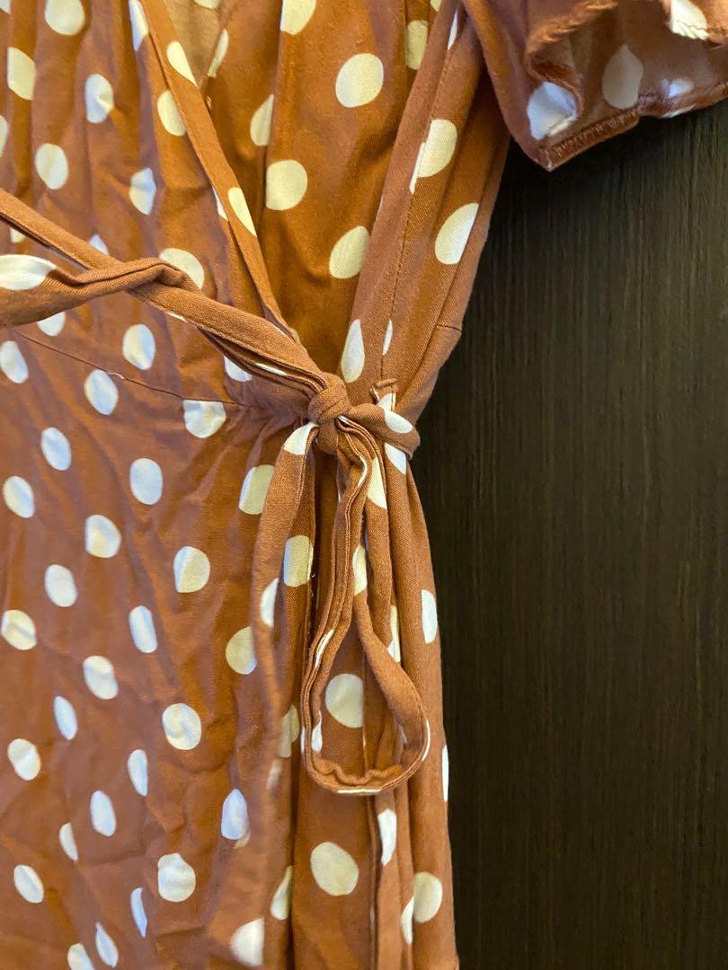 Primark Wrap Dress Wrap Dress Ladies Clothing Size 18 Maxi Dress Polka Dot Dress Primark Wrap Dress Wrap Dress Ladies Clothing Size 18 Maxi Dress Polka Dot Dress