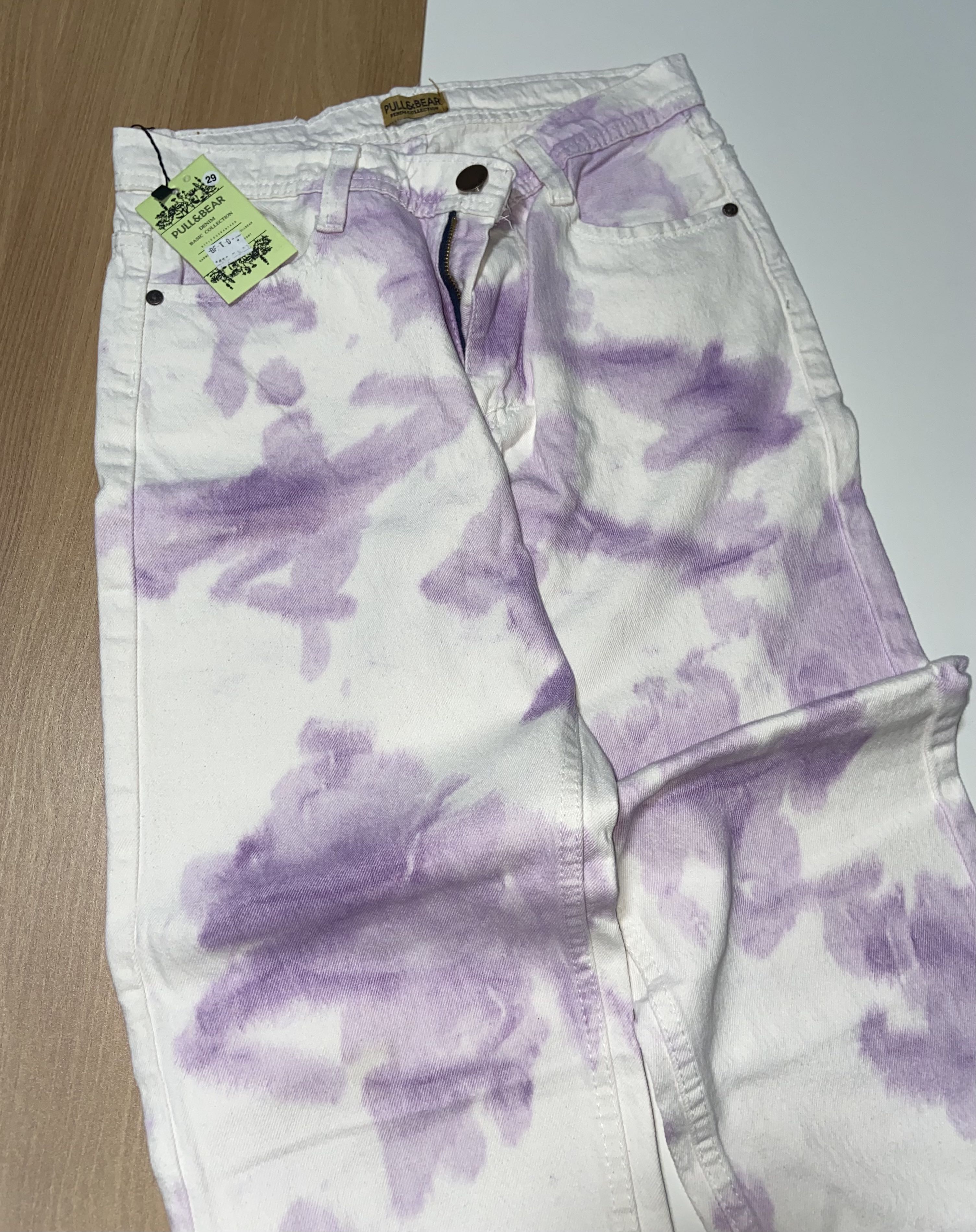 Bear Lilac Tie-Dye Jeans (Vintage rare 