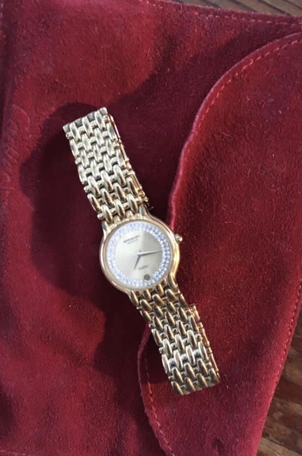 Raymond weil new arrivals 18k gold watch